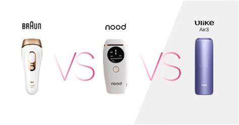 nood vs braun vs ulike|Choosing From The Top IPL Devices: Braun Vs Nood。